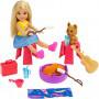 Barbie® Club Chelsea™ Camper Playset with Chelsea™ Doll, Puppy, Car, Camper, Firepit, Guitar and 10 Accessories