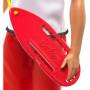 Ken™ Lifeguard Doll, Blonde, Wearing T-Shirt, Red Swim Trunks and Flip-Flops