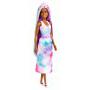 Barbie Dreamtopia Rainbow Princess Doll with Extra-Long Pink Hair and Accessories - Multi Color