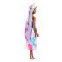 Barbie Dreamtopia Rainbow Princess Doll with Extra-Long Pink Hair and Accessories - Multi Color