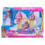 Barbie™ Dreamtopia Mermaid Playground Playset, with Chelsea™ Mermaid Doll, Merbear Friend Figure and Sand Castle Set with Swing, Slide, Pool and Tea Party