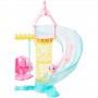 Barbie™ Dreamtopia Mermaid Playground Playset, with Chelsea™ Mermaid Doll, Merbear Friend Figure and Sand Castle Set with Swing, Slide, Pool and Tea Party