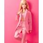 Barbie™ x Kendra Scott Gold Everlyne Friendship Bracelet in Hot Pink Drusy