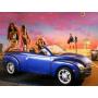 Barbie® Cali Girl™ - Chevy SSR with Real CD Player and Music CD - Blue  