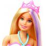 Barbie Dreamtopia Color Magic Mermaid Doll with Outfit and Tail for Coloring with Included Crayola Washable Color Wands