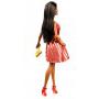 Budget Red and Gold Dress Holiday Barbie AA