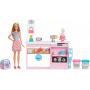 Barbie® Cake Decorating Playset with Blonde Doll, Baking Island, Molding Dough & More