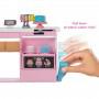 Barbie® Cake Decorating Playset with Brunette Doll, Baking Island, Molding Dough & More