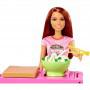 ​Barbie® Noodle Bar Playset with Brunette Doll, Workstation and Accessories