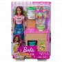 ​Barbie® Noodle Bar Playset with Brunette Doll, Workstation and Accessories