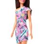 Barbie Flower Dresses - Pink and Brunette Doll