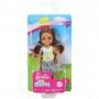 Barbie® Club Chelsea™ Doll (6-inch Brunette) with Unicorn Graphic and Star Skirt