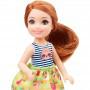 Barbie® Club Chelsea™ Doll (6-inch) with Red Hair, Sloth Graphic and Skirt