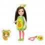 Barbie® Club Chelsea™ Dress-Up Doll (6-inch) Wearing Costume, with Pet and Accessories