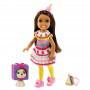 Barbie® Club Chelsea™ Dress-Up Doll (6-inch) Wearing Costume, with Pet and Accessories