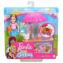 Barbie® Club Chelsea™ Doll and Snack Cart Playset, 6-in Blonde with Pet and Accessories