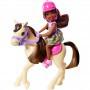 Barbie® Club Chelsea™ Doll and Horse, 6-inch Brunette, Wearing Fashion and Accessories