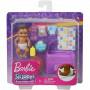 Barbie® Skipper™ Babysitters Inc.™ Feeding and Changing Playset with Color-Change Baby Doll, Diaper Bag and Accessories