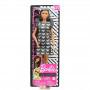 Barbie® Fashionistas™ Doll #140 with Long Brunette Hair & Mouse-Print Dress
