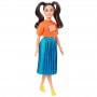 Barbie® Fashionistas™ Doll #145 with Long Pigtails & Shimmery Skirt