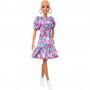 Barbie® Fashionistas™ Doll #150 with No-Hair Look & Floral Dress