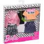 ​Barbie® Fashion Pack - Jacket, ‘Girl Squad’ Top, Checked Skirt, Denim Shorts, Fanny Pack and Watch