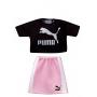 Barbie Storytelling Fashion Pack of Doll Clothes Inspired by Puma: Top, Skirt and 6 Accessories Dolls