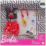 Barbie Storytelling Fashion Pack of Doll Clothes Inspired by Super Mario: Graphic Top, Print Skirt & 6 Video Game-Themed Accessories Dolls