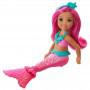 Barbie™ Dreamtopia Chelsea™ Mermaid Doll, 6.5-inch with Pink Hair and Tail