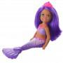 Barbie™ Dreamtopia Chelsea™ Mermaid Doll, 6.5-inch with Purple Hair and Tail