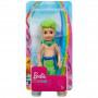 Barbie™ Dreamtopia Chelsea™ Merboy Doll, 6.5-inch, Green