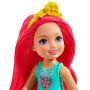 Barbie™ Dreamtopia Chelsea™ Sprite Doll, 7-inch, with Pink Hair Wearing Fashion and Accessories