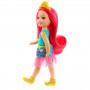 Barbie™ Dreamtopia Chelsea™ Sprite Doll, 7-inch, with Pink Hair Wearing Fashion and Accessories