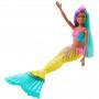 Barbie Dreamtopia™ Mermaid Doll, 12-inch, Teal and Purple Hair