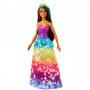 Barbie Dreamtopia™ Princess Doll, 12-inch, Brunette with Blue Hairstreak