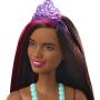Barbie Dreamtopia™ Princess Doll, 12-inch, Brunette with Pink Hairstreak