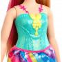 Barbie® Dreamtopia Princess Doll - Blonde with Pink Hairstreak, Curvy