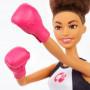 Barbie® Boxer Doll, Brunette, Wearing Boxing Outfit featuring Pink Boxing Gloves