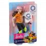 Barbie® Olympic Games Tokyo 2020 Skateboarder Doll and Accessories