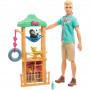 ​Ken™ Wildlife Vet Playset with Doll, Vet Care Station and Accessories