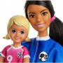 ​Barbie® Soccer Coach Playset with Brunette Soccer Coach Doll, Student Doll and Accessories