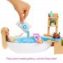 Barbie® Fizzy Bath Doll & Playset, Blonde, with Tub, Puppy & More