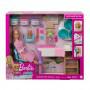 Barbie® Face Mask Spa Day Playset, Blonde Barbie® Doll, Puppy, Molding Toy & Dough