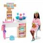 Barbie® Face Mask Spa Day Playset, Brunette Barbie® Doll, Puppy, Molding Toy & Dough