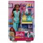 ​Barbie® Baby Doctor Playset with Brunette Doll, 2 Infant Dolls, Exam Table and Accessories