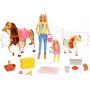 Barbie® Hugs n Horses Dolls, Horses and Accessories