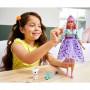 Barbie® Princess Adventure™ Daisy Doll in Princess Fashion with Pet, 3 to 7 Years