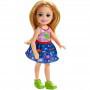 ​Barbie® Club Chelsea™ Doll, 6-inch Blonde Wearing Dinosaur-Themed Look with Removable Skirt, for 3 to 7 Year Olds