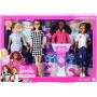 Barbie Campaign Team Giftset with Four Dolls (1 Blonde, 3 Brunette) & Campaign-Specific Accessories for Candidate, Campaign Manager, Fundraiser & Voter Dolls