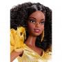 2020 Holiday Barbie® Doll, Brunette Curly Hair